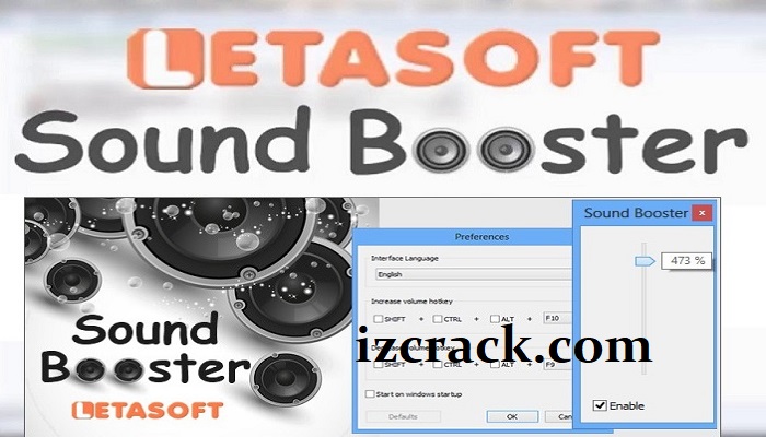 Letasoft Sound Booster Crack